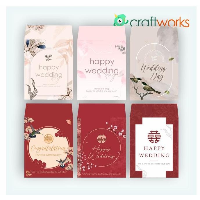 

.........] ANGPAO WEDDING PENDEK - READY STOCK / CUSTOM