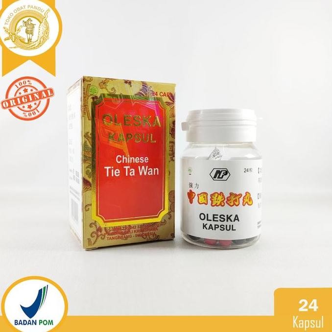 OLESKA KAPSUL / CHINESE TIE TA WAN / TIE TA WAN KAPSUL / LUKA DALAM