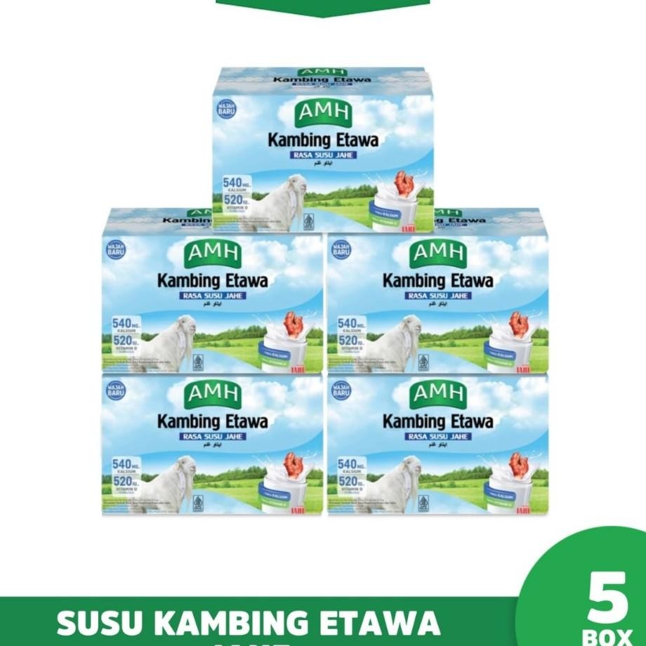 

Amh Susu Kambing Etawa Variant Jahe Bundling 5 Box
