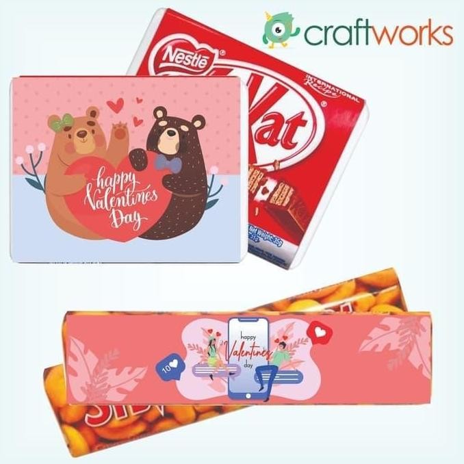 

!!!!!!] COKLAT KITKAT 4F & SILVERQUEEN + CUSTOM LABEL VALENTINE SATUAN