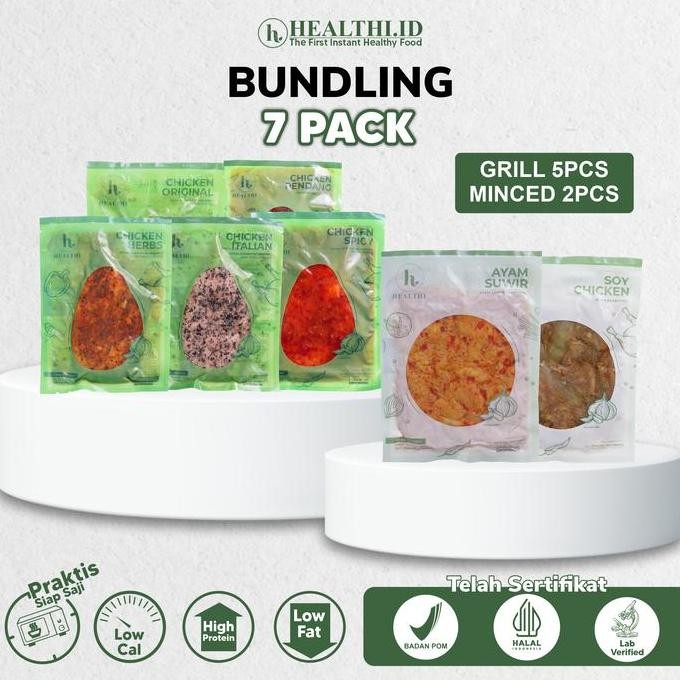 

Chicken Healthi Paket 6 Complete Mix