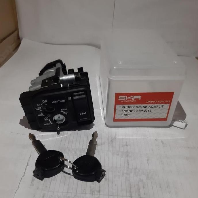 KUNCI KONTAK ASSY KOMPLIT SCOOPY SCOPY ESP 2018 HIGH QUALITY