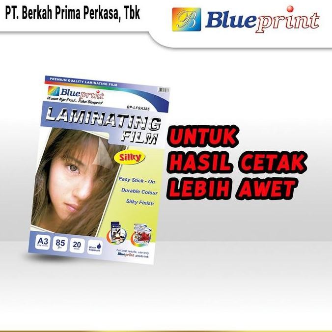 

Kertas Laminating Silky Film A3 - Laminating Paper Blueprint