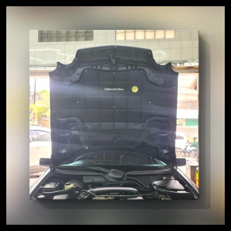 TERBARU MERCY W210 PEREDAM SILVER KAP MESIN 