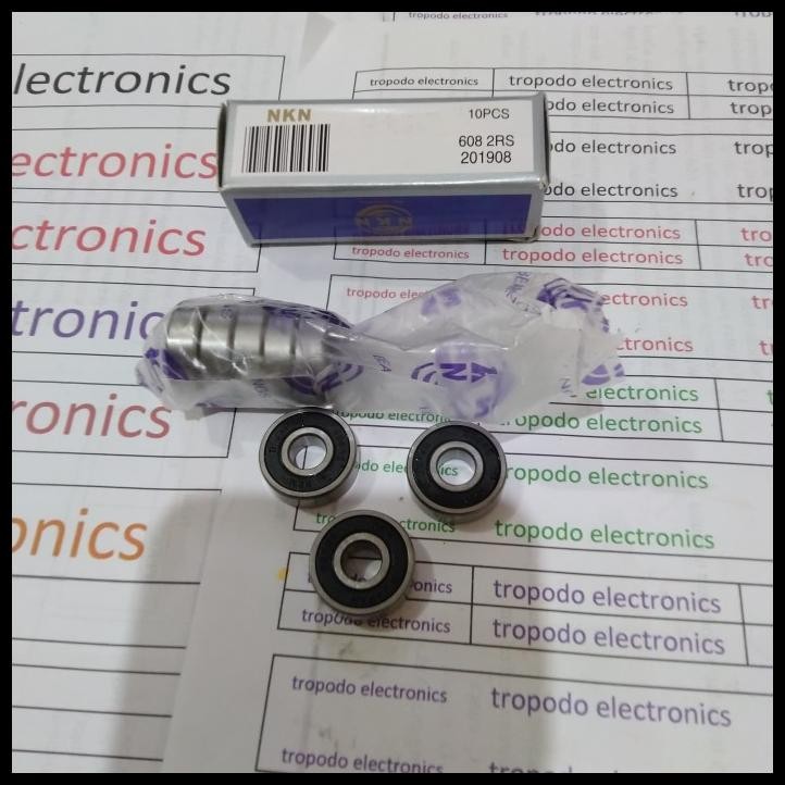 TERMURAH BALL BEARING 608 2RS NKN 