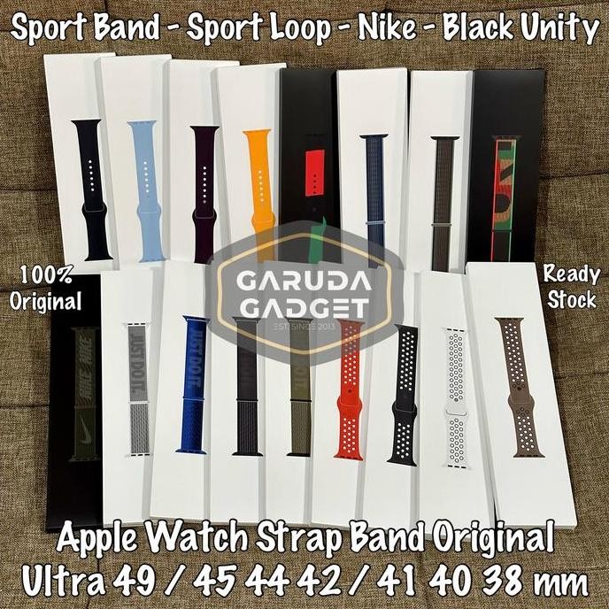 Strap Apple Watch Band Sport Loop Nike Solo Braided Original All Gen murah