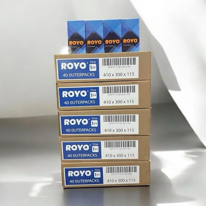 

Kertas Royo Fine 50 Booklet - Kertas Rokok Halus Mini Booklet Isi Banyak
