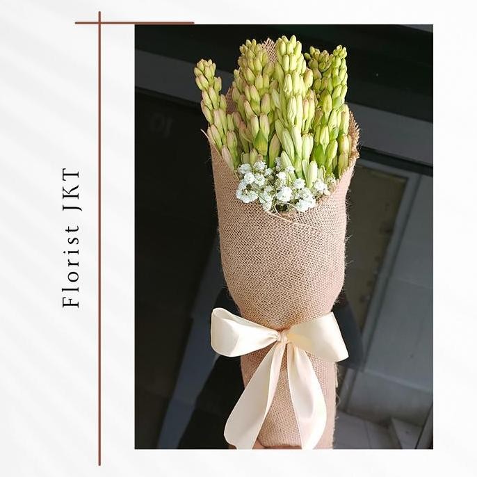 buket bunga sedap malam asli