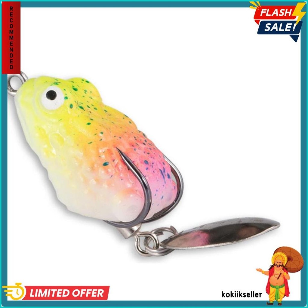 Truscend Umpan Kodok Casting Gabus Warna/ Umpan Pancing Kodok 3Gr 2.5Cm Terlengkap Dan Termurah