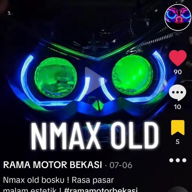 HEADLAMP NMAX OLD ISI BILED AES TURBO SE