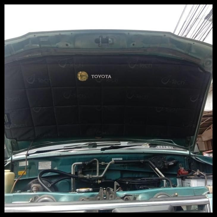 TERMURAH PEREDAM HITAM KAP MESIN BEST VTECH TOYOTA KIJANG LGX THN 2003 