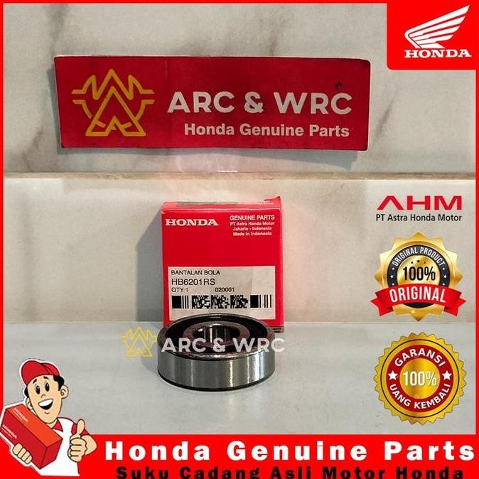 restock Bearing Laher Klahar Roda Depan 6201 Semua Tipe Motor Honda/ Supra X 125/ Revo 110/ Tiger Re