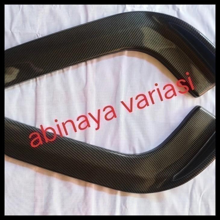 TERMURAH WINGLET BEMPER DEPAN FULL CARBON MOBIL APV LIPS DEPAN 