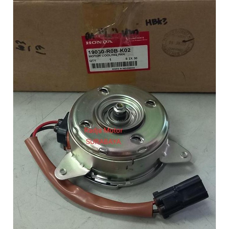 BEBAS ONGKIR - Motor Fan Radiator Brio 2012 2013 2014 2015 2016 2017 2018 2019 2020