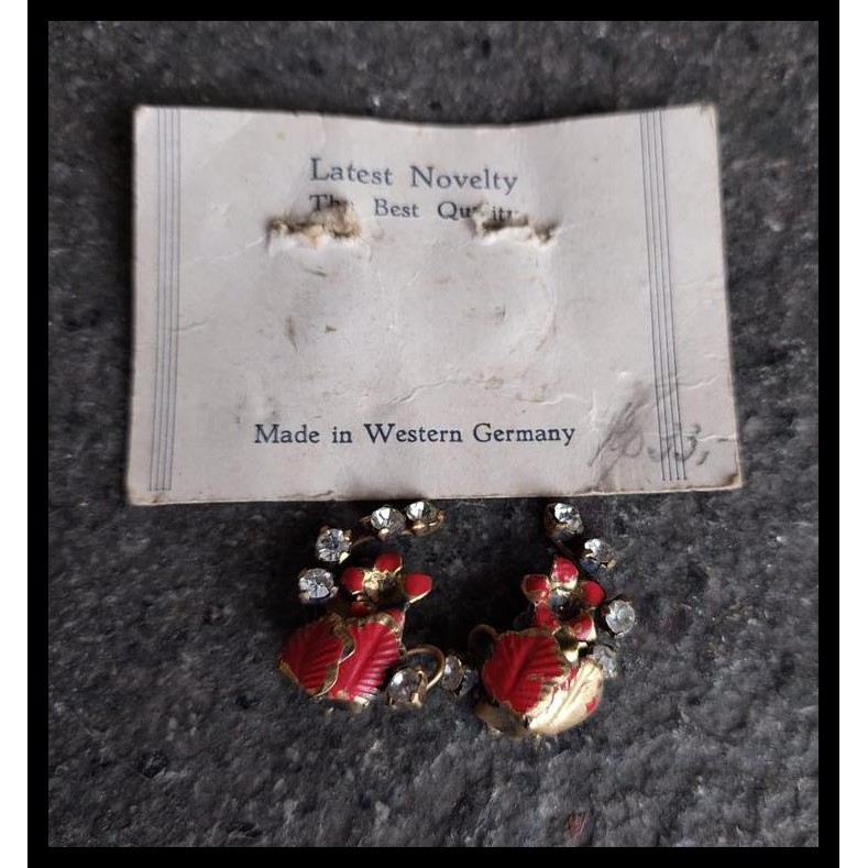 TERBARU ANTING VINTAGE NOS WEST GERMANY 