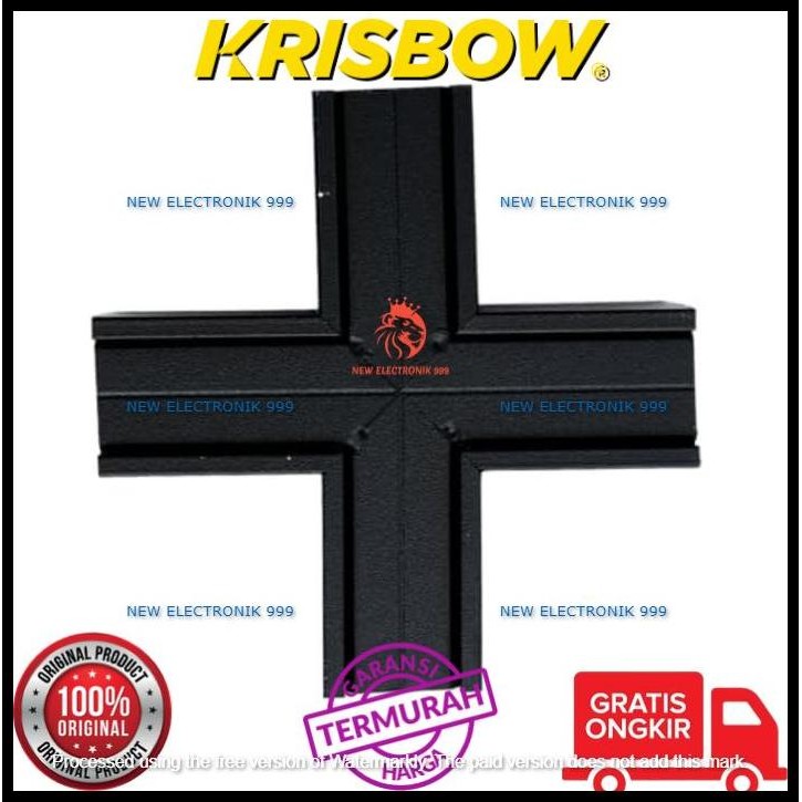 TERMURAH KRISBOW PART KONEKTOR REL LAMPU SOROT X HIGH HITAM 