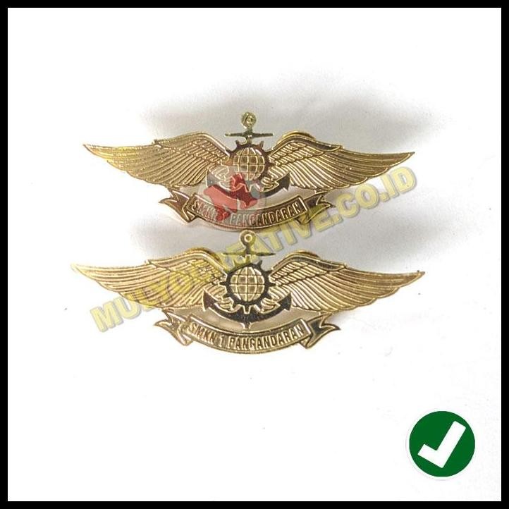 GRATIS ONGKIR WING LOGO SEKOLAH SMK PANGANDARAN LENCANA WING ATRIBUT SEKOLAH SMK 