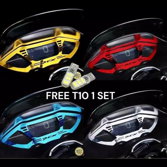 Aksesoris Motor PCX 160 Garnish Speedometer PCX 160 Hiasan Spedometer PCX 160 Bahan Akrilik Variasi 