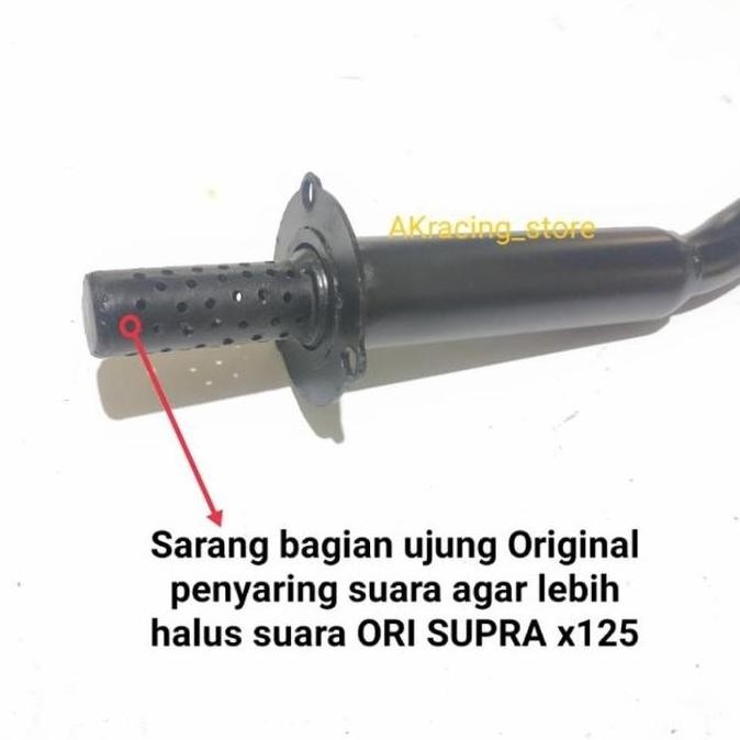 Leher Supra x 125 Knalpot Standar Orisinil SUPRA X125 Leheran Supra Knalpot Original Supra x125 Batm