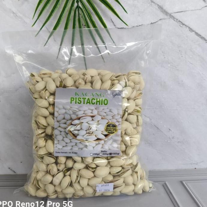 

Kacang Pistachio 1Kg Fustuk Rosted Y Pistachio Gurih