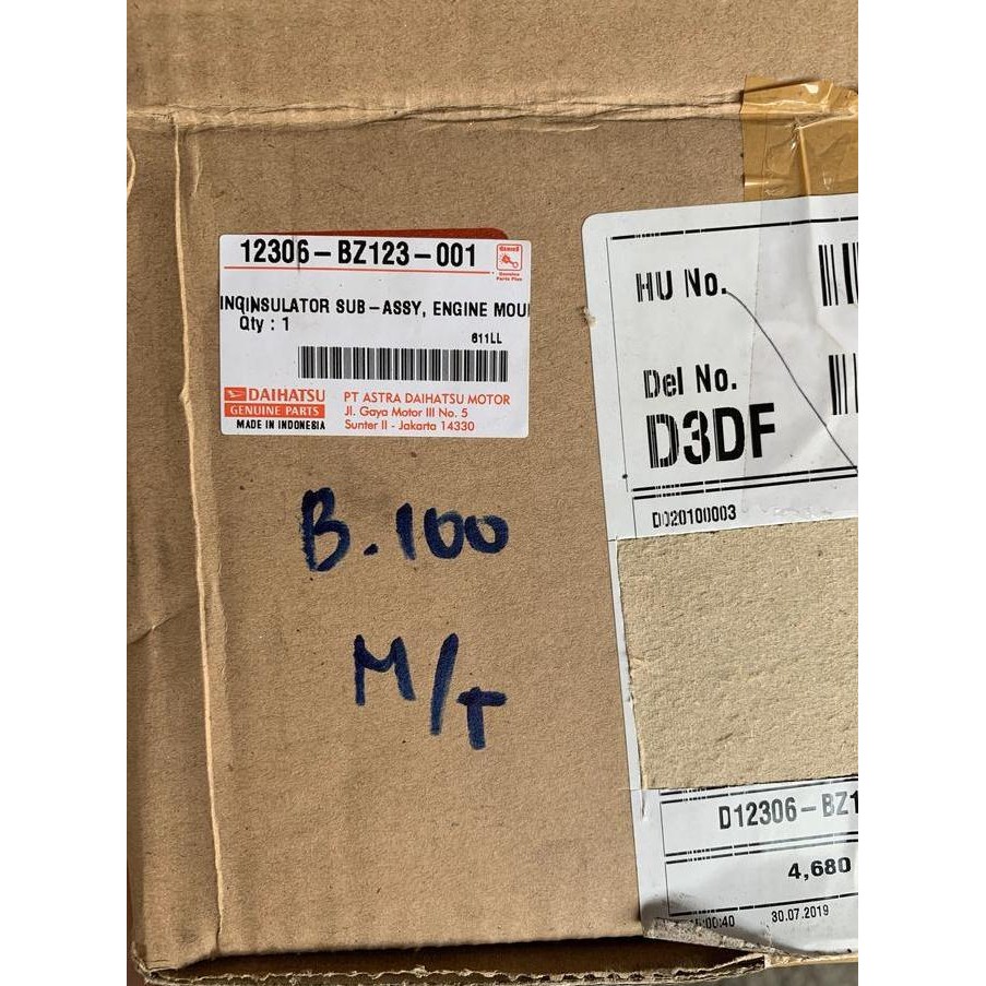 Engine mounting kiri manual agya-ayla 1cc