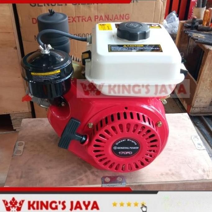 monggo] Mesin Penggerak Solar GENERAL POWER 170FD Motor Diesel Engine 170F-D