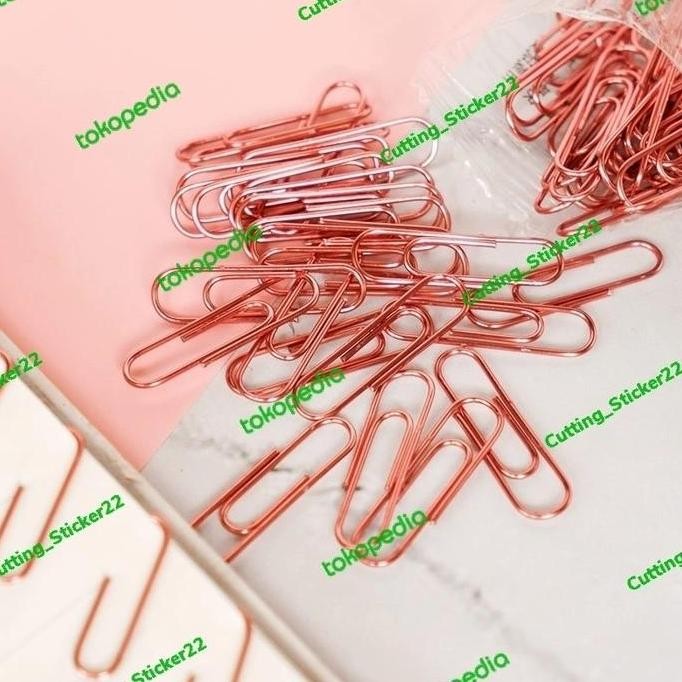 

Color Paper Clip Pack - Klip Penjepit Kertas Warna Warni Unik & Lucu