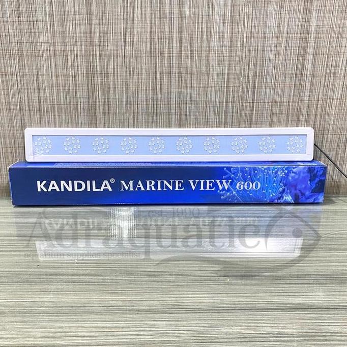 Terlaris Kandila Marine View 600 Lampu Led Aquarium Laut 60Cm Biru Ungu Saltwater Lamp Air Laut Cora