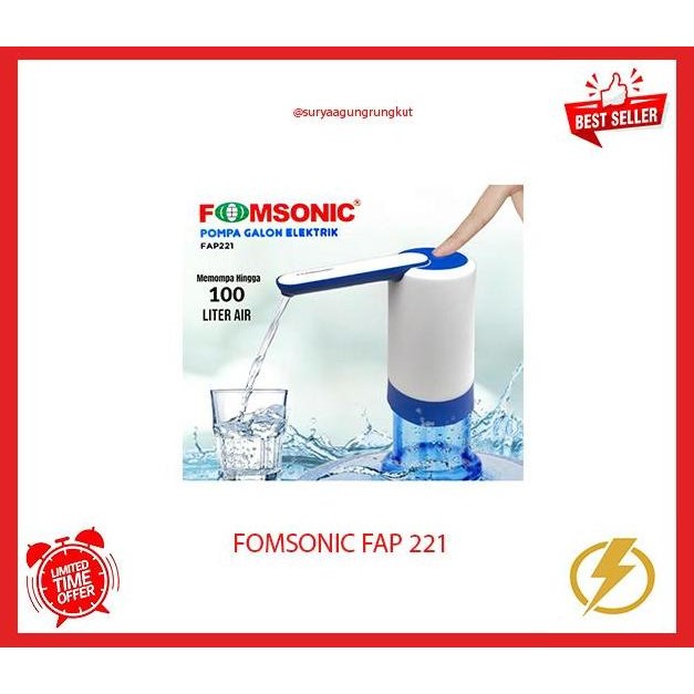 JH8 POMPA GALON ELEKTRIK FOMSONIC - FAP 221