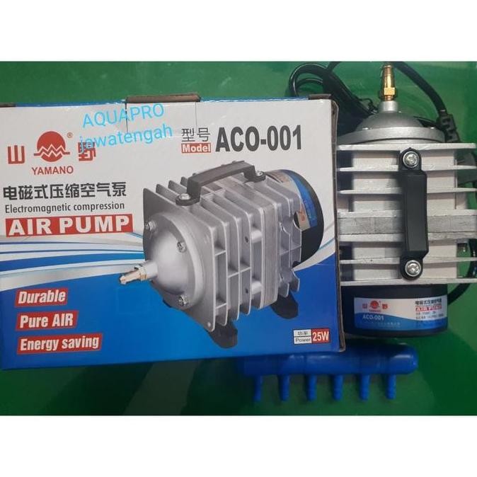 POMPA UDARA YAMANO AERATOR ACO001 (ACO 001) AIR PUMP AQUARIUM KOLAM