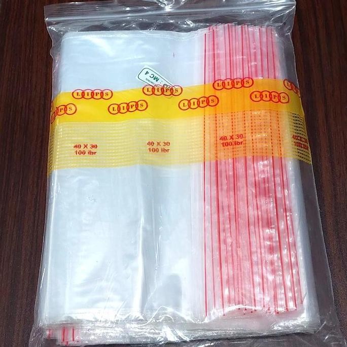 Plastik Klip Ziplock 30x40cm / Plastik Zipper Lock Packing Tebal