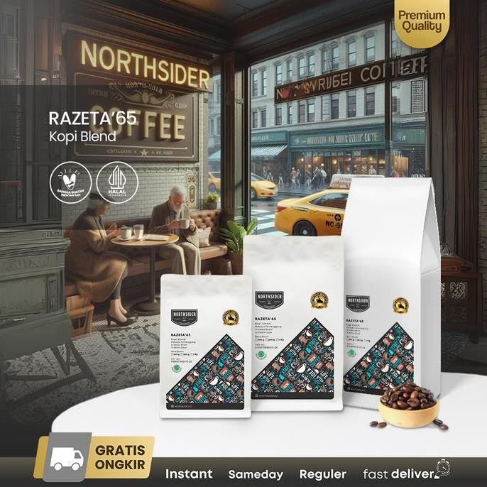 

Northsider Kopi Arabika Robusta Razeta'65 Espresso Blend Kopi Susu