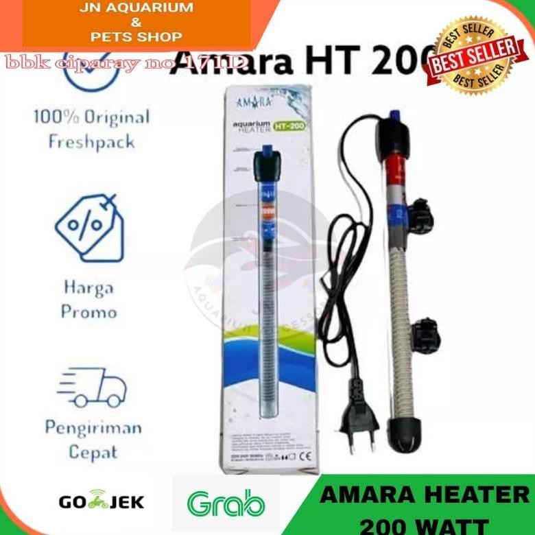 Heater AMARA / SKP / SAKKAI AA 200 Watt Penghangat Aquarium