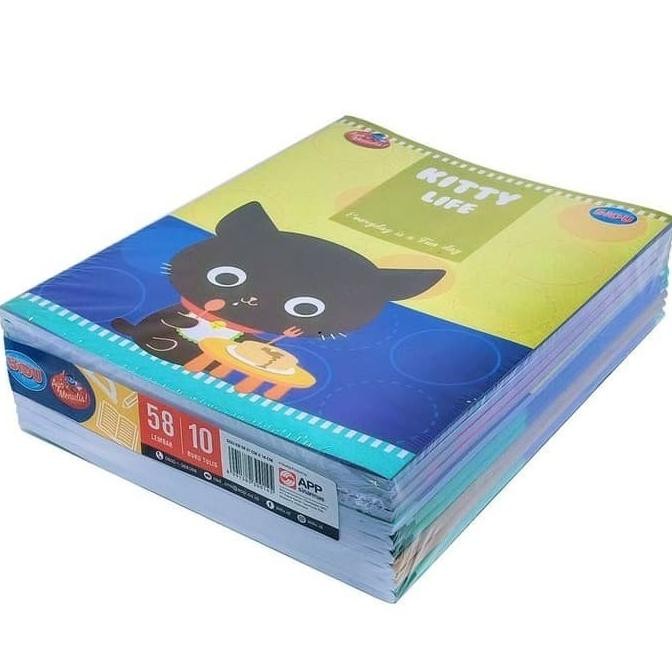 

Buku Tulis Sinar Dunia / SIDU 58 lembar - 1 pack isi 10 buku
