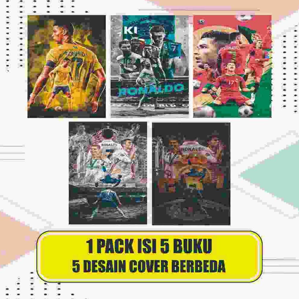 

Buku Tulis Custom Ronaldo CR7 38 Lembar / Buku Tulis Sekolah