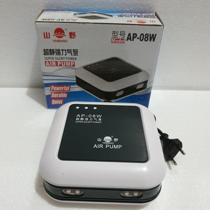 AERATOR YAMANO 4 LUBANG MESIN GELEMBUNG UDARA AQUARIUM IKAN