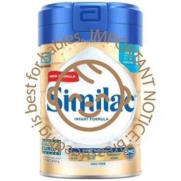 

Abbott Similac 5MO Infant Formula - Stage 1 (850g) Singapore