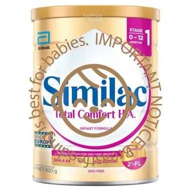 

Abbott Similac Total Comfort Infant Milk Formula - Stage 1 (820g) Singapore
