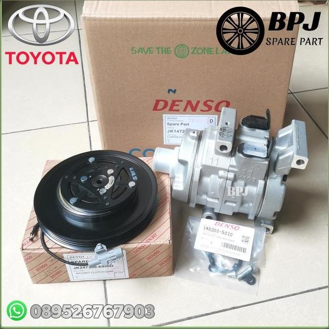 Compressor Compresor Kompresor AC Toyota Vios Lama Gen 1 2004 2005 ND
