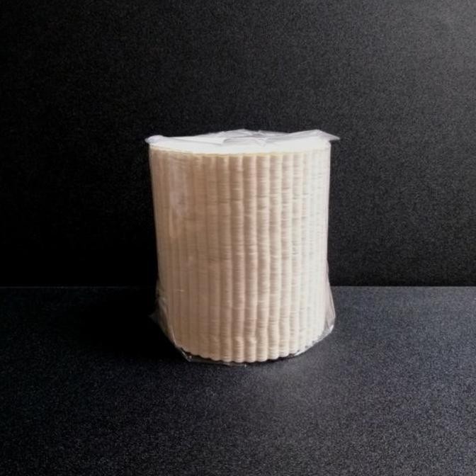 TATAKAN GELAS KERTAS BULAT ISI 500PCS | COASTER KOPI MINUMAN SEKALI PAKAI BAHAN KRAFT TEBAL