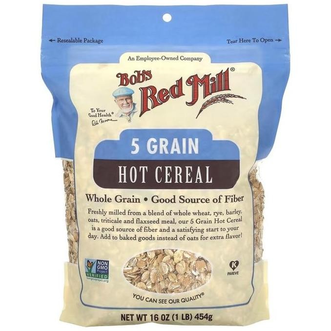 

Bob's Red Mill, 5 Grain Hot Cereal, 1 lb (454 g)
