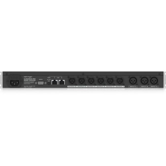baru Behringer DCX2496 Loudspeaker Management System - DLMS - 3 Inputs
