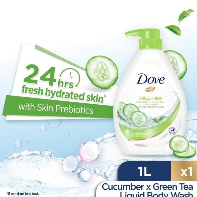 

Dove Go Fresh Paraben-Free Body Wash - Cucumber x Green Tea 1L