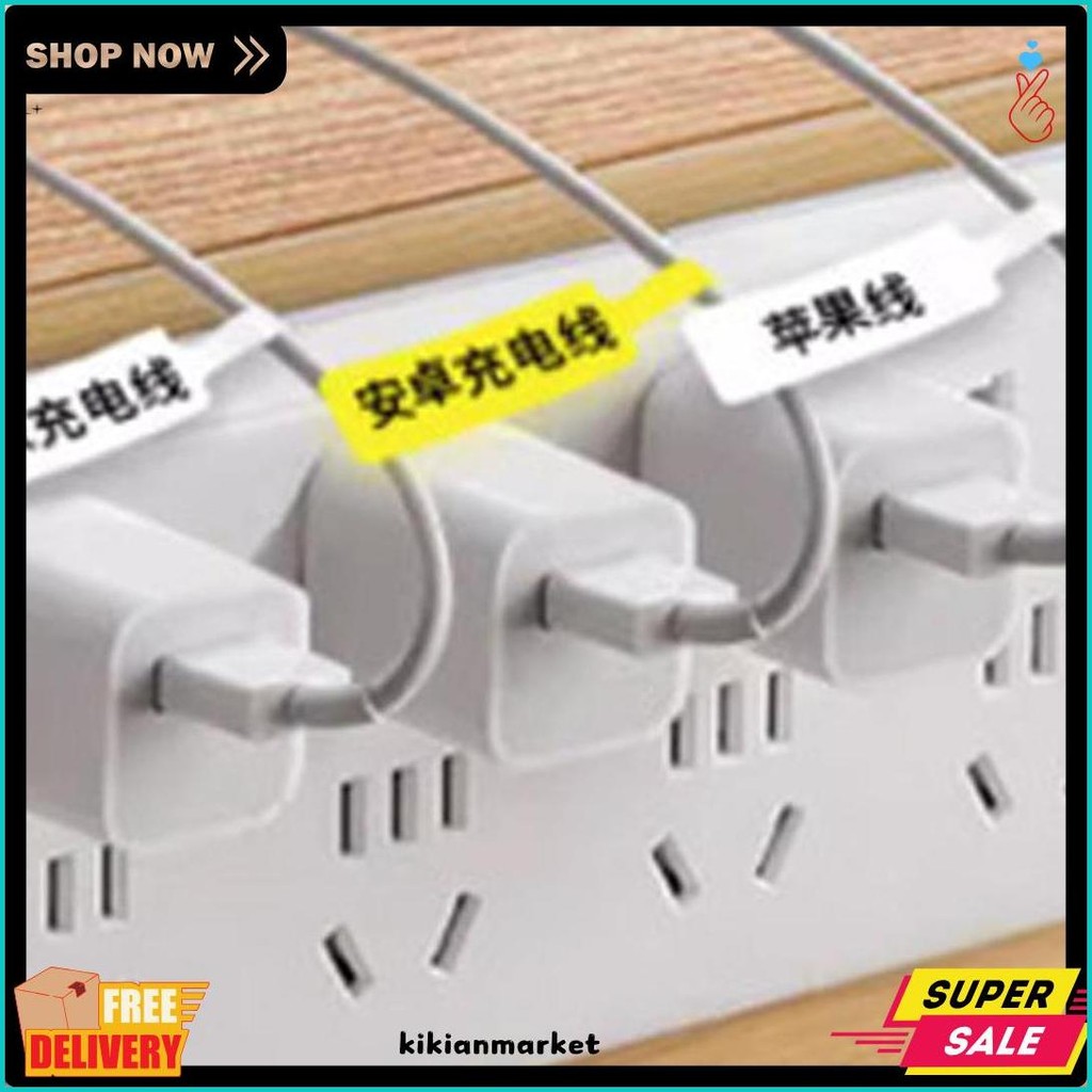 

Thermal Cable Label Sticker Stiker Label Kabel Untuk Niimbot D11 D110 Terlaris! Produk Ini Banyak Dicari