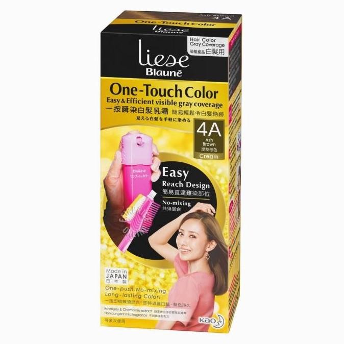 

Liese Blaune One-Touch Hair Colour 4A Ash Brown
