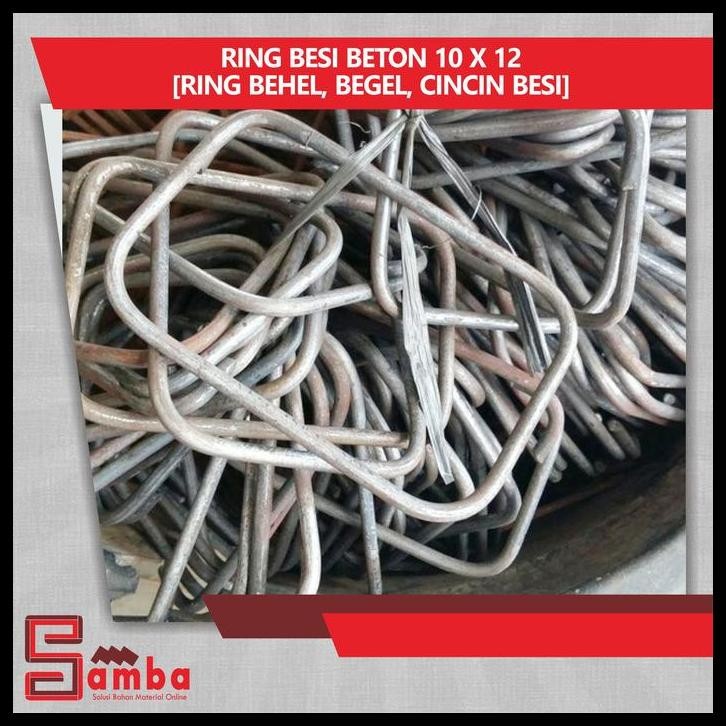 GRATIS ONGKIR RING BESI BETON 10 X 12 [ RING BEHEL, BEGEL, CINCIN BESI ] 10X12 