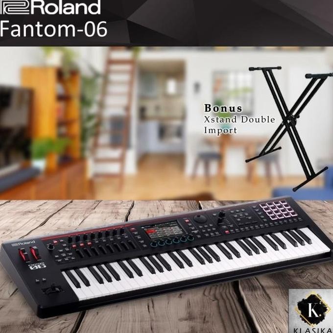 baru Roland Fantom06 / Fantom 06 / Fantom-06 Synthesizer Keyboard