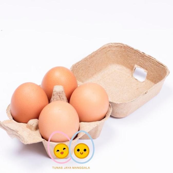 PAPER EGG 4 LUBANG/TRAY KERTAS/ BOX KERTAS
