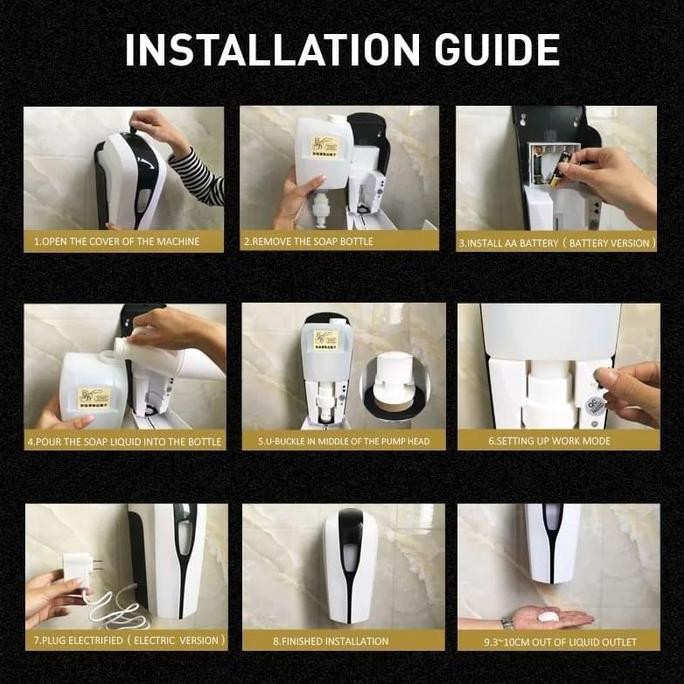 Automatic Hand Sanitizer / Soap Dispenser