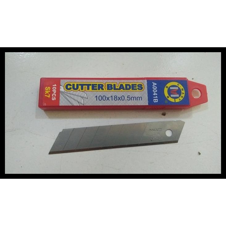 

GRATIS ONGKIR ISI MATA CUTTER BLADES BESAR 7 SEGMEN C-MART 100X18X0.5MM 10PCS